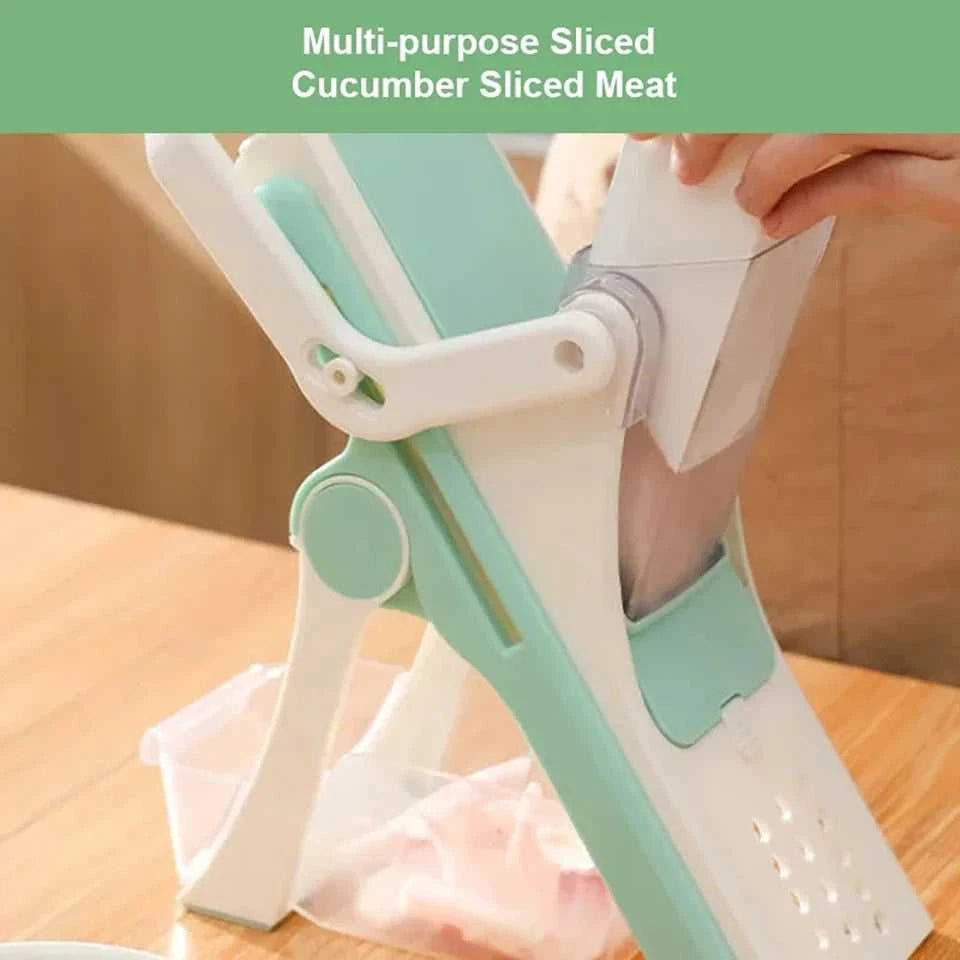 Donirt 5 in 1 Vegetable Cutter Mandoline Slicer Manual Food Chopper Fruit Potato Cucumber Carrot Meat Slicer Shredder Safe Slice The jack market .AU The jack market .AU Home $ 65 14:200006153#5 Blades