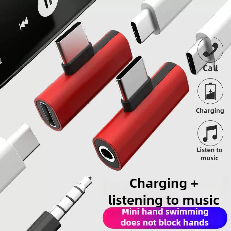 Type-C To 3.5mm Jack Converter Earphone Audio Adapter Cable for Phones with Analog Signals Headphone Aux Cable Type C Adapter
