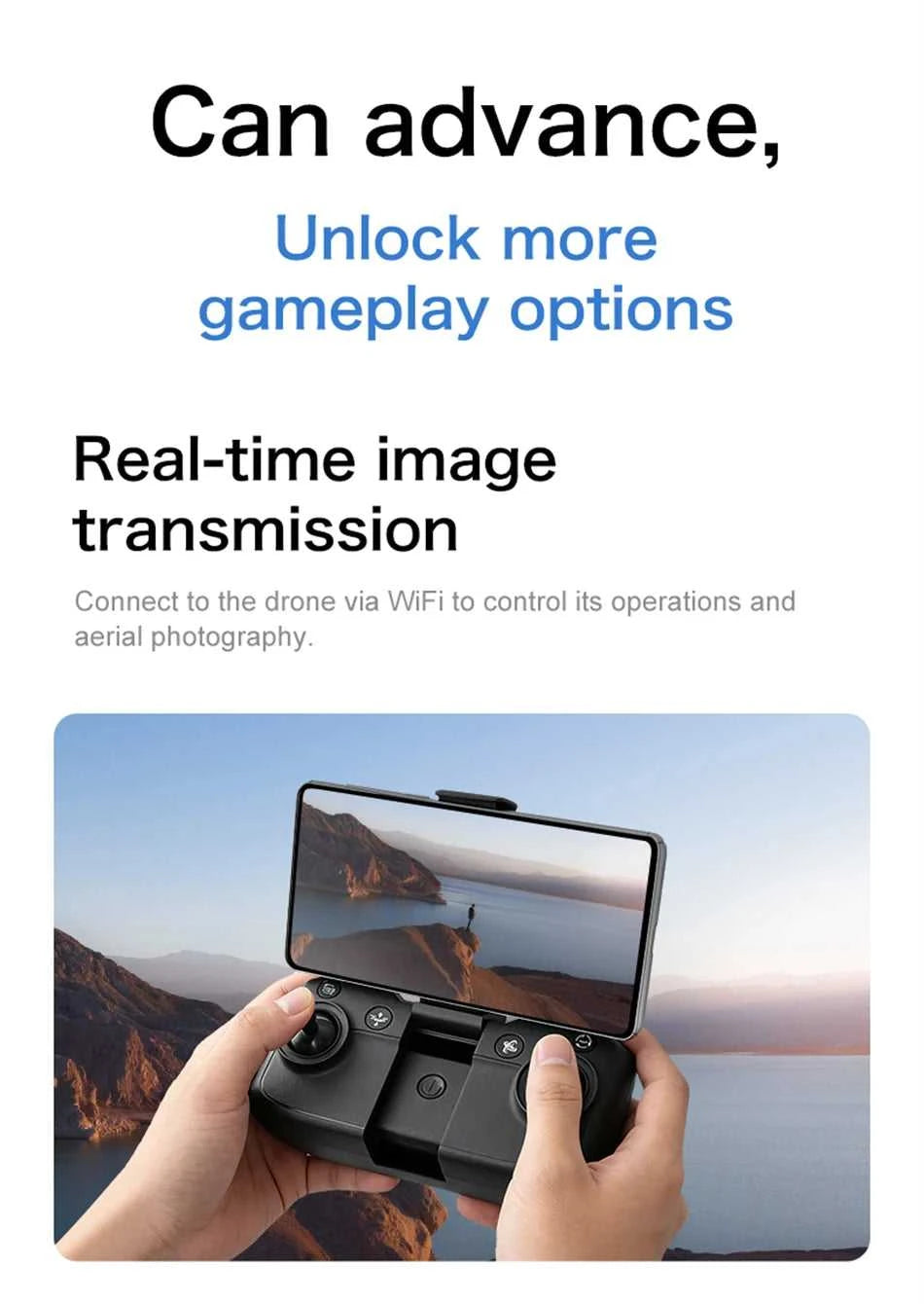 2026 New Aeri 100 VR Drone 8k Profeissional Aerial Hd Dual Camera Intelligent Opstacle Avoidance Brushless Power Foldable Drone The jack market .AU The jack market .AU Drones $ 106 14:193#Grey VR 4K 1B;200000828:201589807#Dual 8K