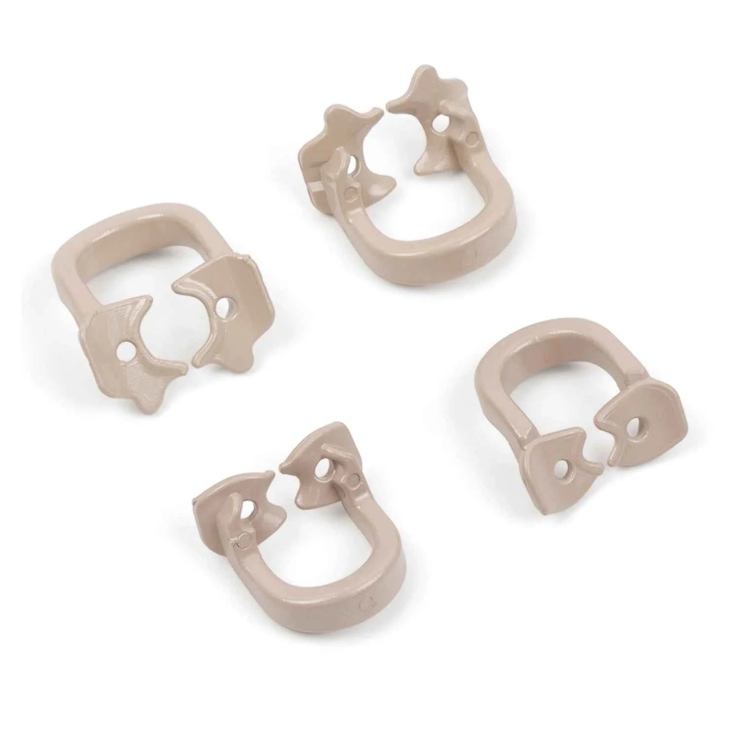WELLCK Autoclavable Dental Rubber Dam Clamp - Resilient Resin Separator Ring for Precision Barrier Protection