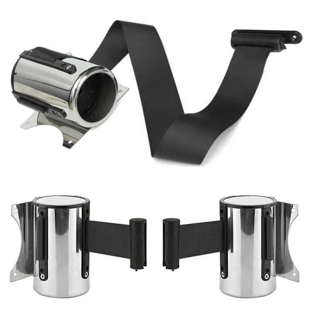 1pc Retractable Ribbon Barrier Crowd Control Outdoor Stainless Steel Wall Mount Red Belt Sport Stanchion Queue Rope Barriers The jack market .AU The jack market .AU Home $ 67 14:200003699