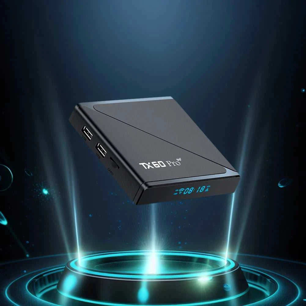 2025 Smart TV Box TX60 PRO Android 10 TV Box 14K 2.4G 5G Dual WiFi 6 Set-top Box Video Media Player 16G 256G Home Set Top Box The jack market .AU The jack market .AU Accessories Electronics $ 88 14:350853#AU
