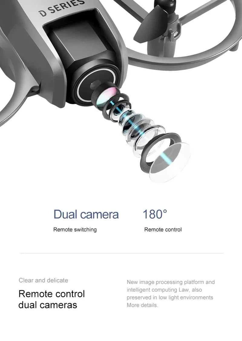 Lenovo D16 Drone 8K Aerial GPS Avoidance Bushless Motor Drone Electric Adjustment HD Profesional Dual-camera Optical Flow The jack market .AU The jack market .AU Drones $ 56 14:366#Drone Apron