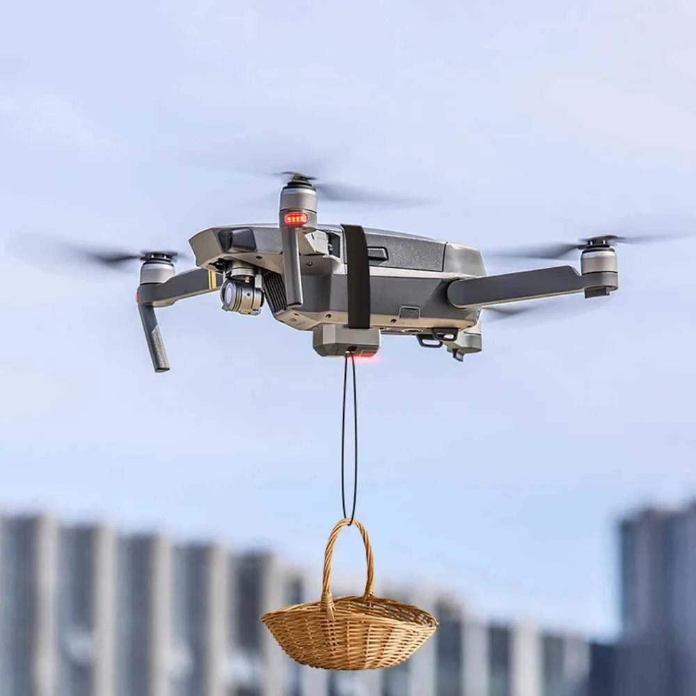 Universal Drone Airdrop Thrower System 2.4 Remote Control General Payload Delivery Thrower Air Dropper Device Drone Accessories The jack market .AU The jack market .AU Drones $ 66 14:193#Black