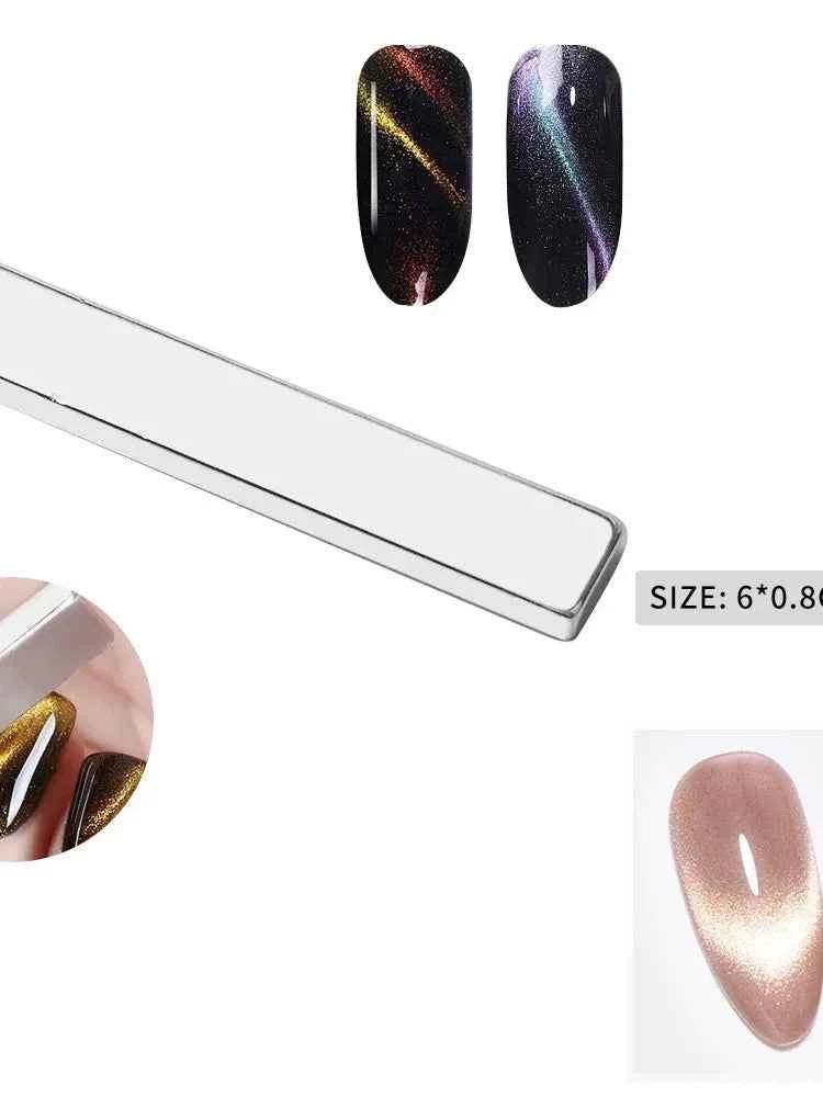 StrongCat Cat Eye Magnet Stick for UV Gel Polish - Multi-Functional Nail Art Decoration Tool