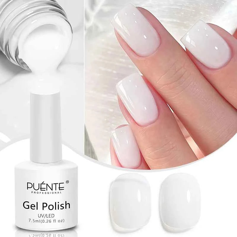 PUENTE Cat Eye Magnetic Gel Nail Polish - Vibrant Starry Galaxy Effect, Soak Off UV, 7.5ML