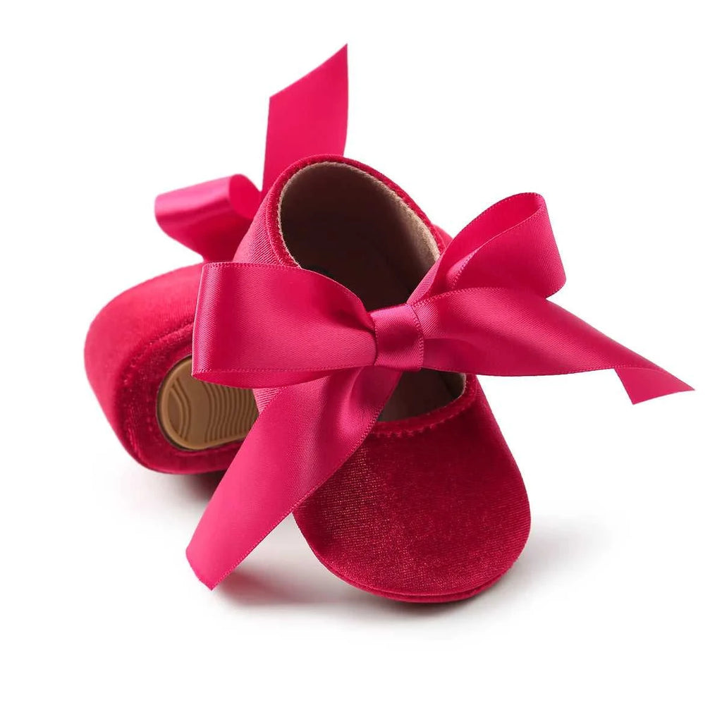Meckior Baby Girl Shoes Princess Ballet Slippers Non-slip Flat Soft-sole Cotton Rubber Crib Butterfly-knot Infant First Walkers The jack market .AU The jack market .AU Mum & Kids: Essential Products for Every Family $ 24 14:10;200000124:100010420#0-6 months