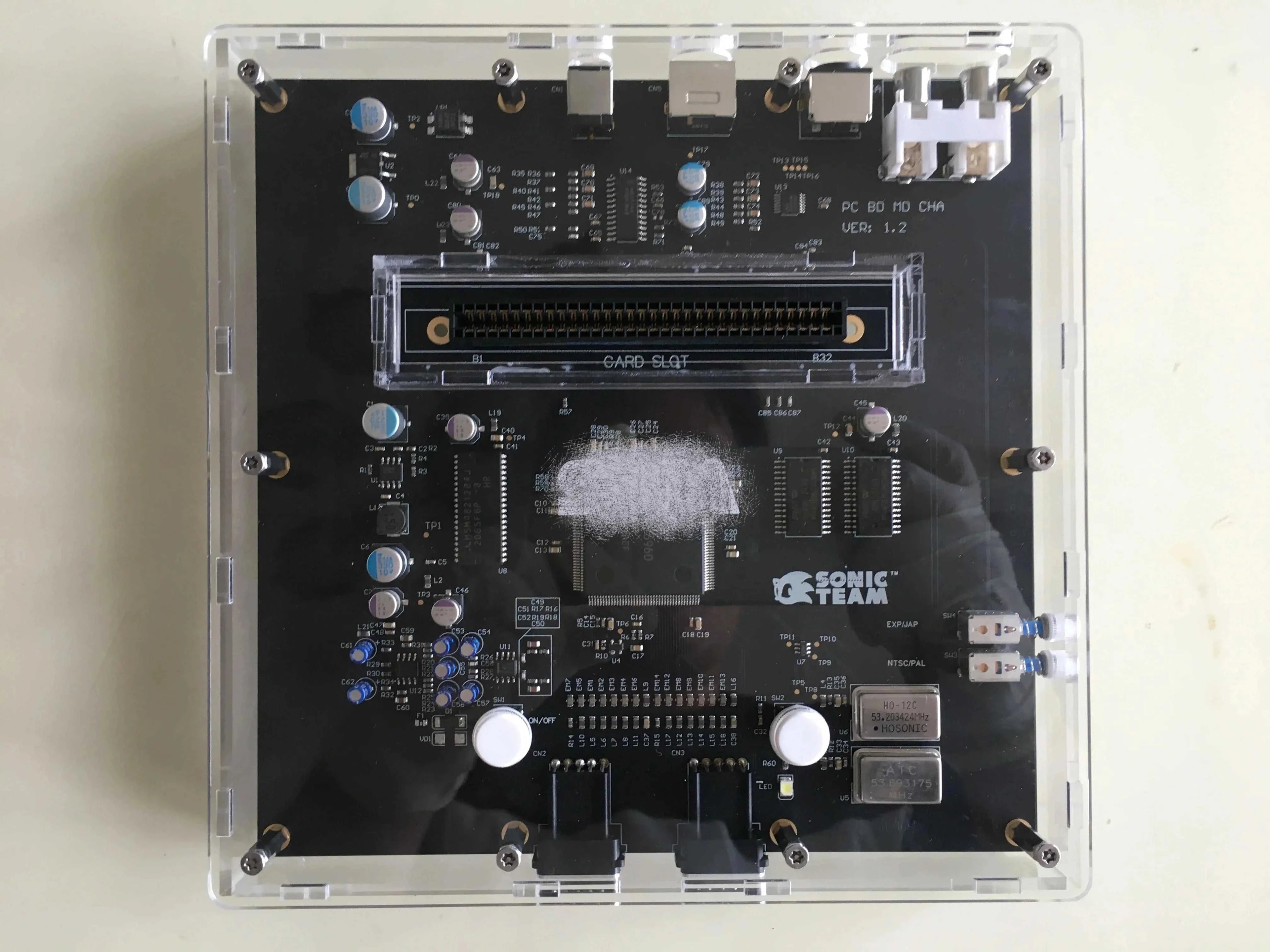 MEGA DRIVE 2 VA4 VERSION CONSOLE -- ALL REGION SWITCHABLE,RGBS,S,COMPOSITE VIDEO OUTPUT STERO AUDIO OUTPUT!! The jack market .AU The jack market .AU Accessories Electronics $ 370 14:175#Green PCB board