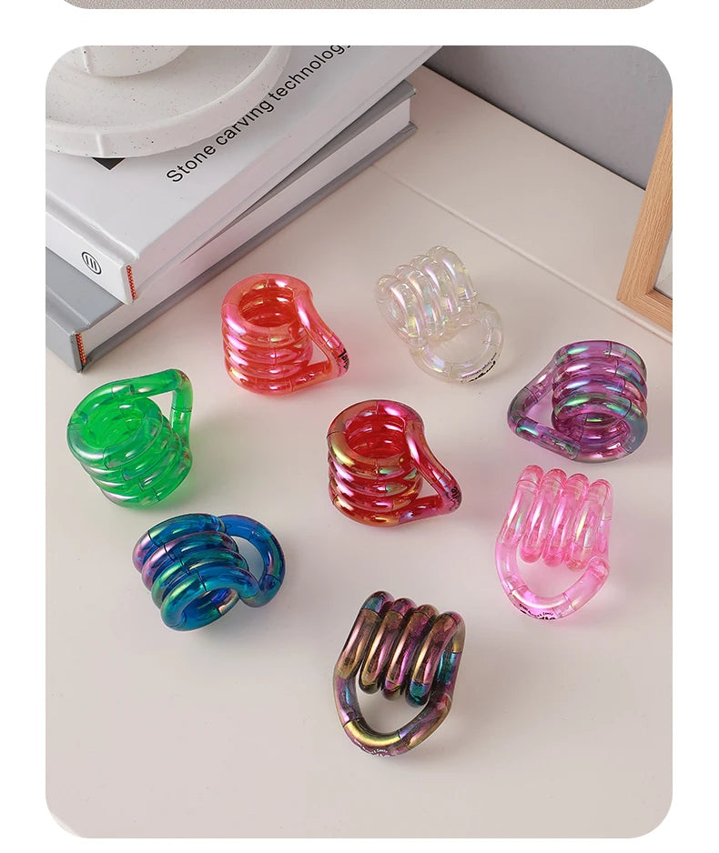 Genuine Twist Music Fidget Toy - Transform Stress into Focus for Adults with ADHD
