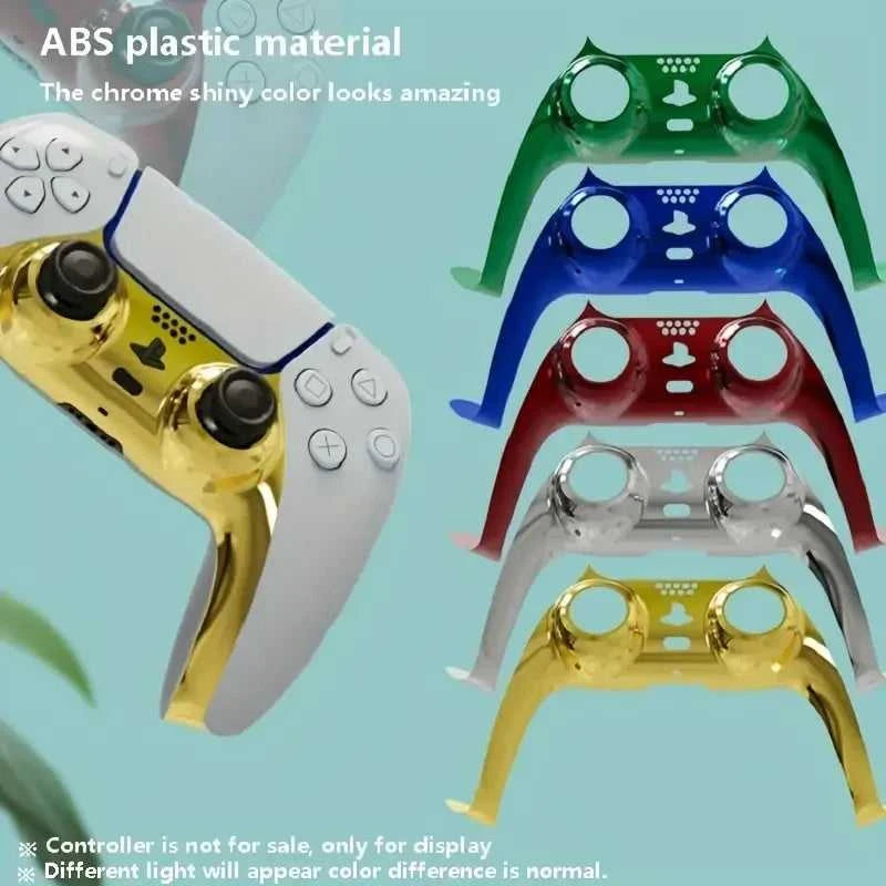 Chrome Black Glossy Chrome DIY Replacement Controller Shell for PS5 Custom Plates Cover Compatible Upgrade For PS5 Slim The jack market .AU The jack market .AU Accessories Electronics $ 50 14:350853