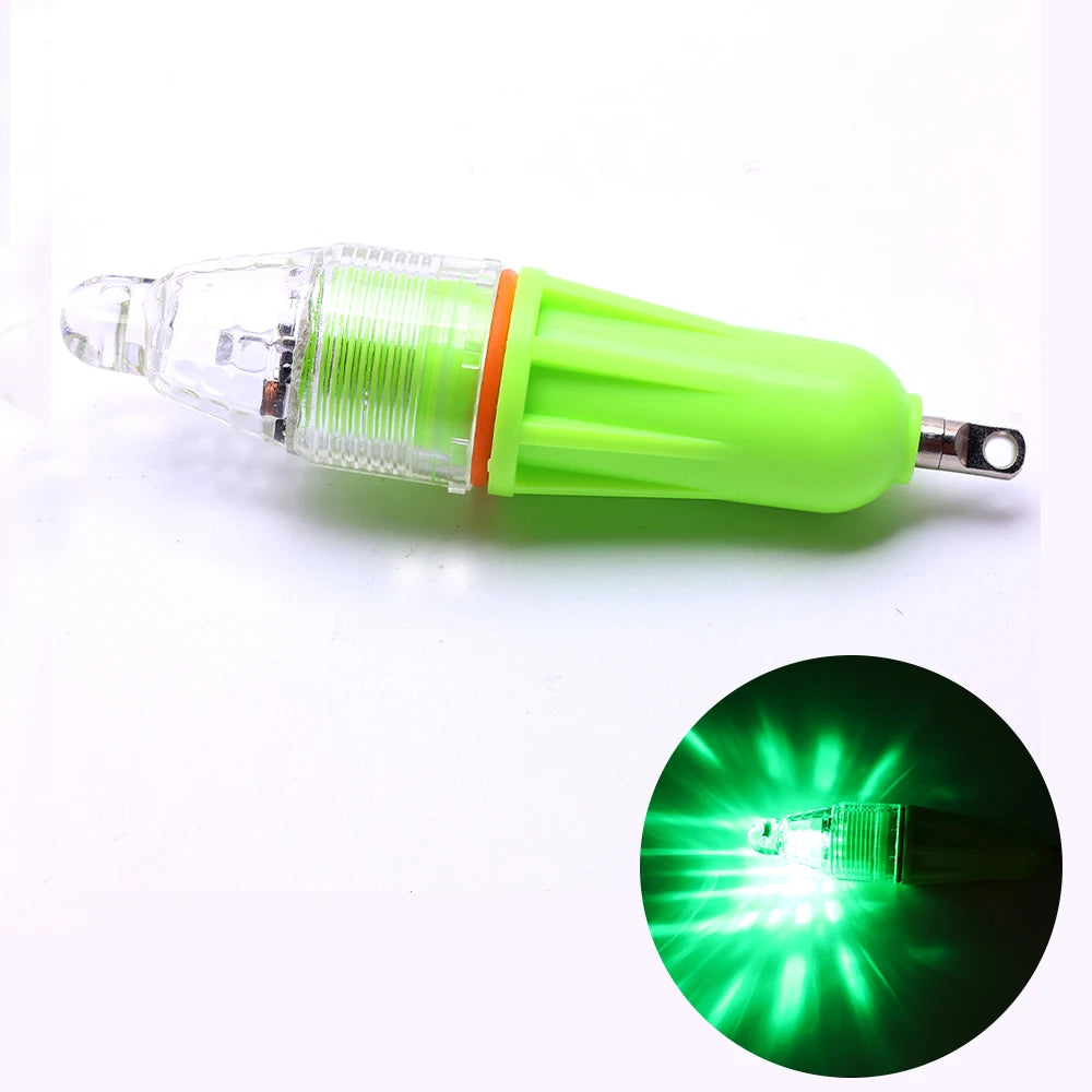 1 pc new night underwater fishing light, LED strong light fishing light, mini lure light, fishing gear supplies