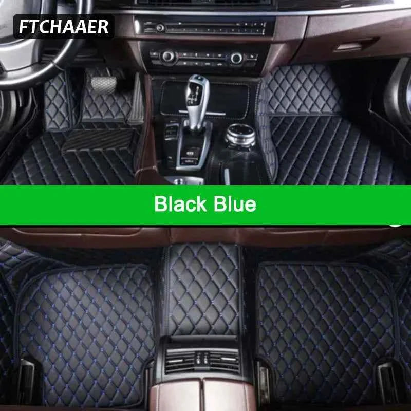 FTCHAAER Custom Car Floor Mats For Audi A8 Auto Carpets Foot Coche Accessorie