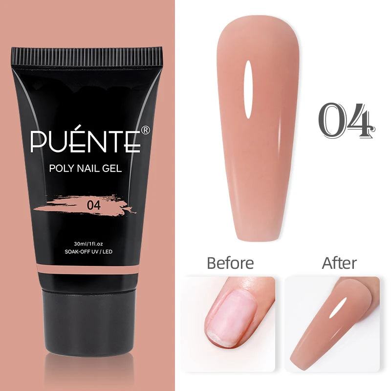 PUENTE Cat Eye Magnetic Gel Nail Polish - Vibrant Starry Galaxy Effect, Soak Off UV, 7.5ML