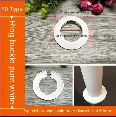 2pcs Plastic Wall Hole Duct Cover Shower Faucet Angle Valve Pipe Plug Decoration Cover Snap-on Plate Kitchen Faucet Accessories The jack market .AU The jack market .AU Home $ 48 14:200002984#4