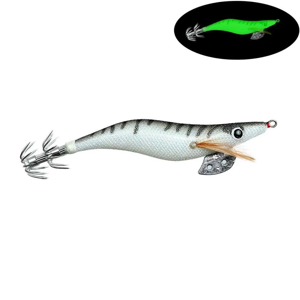 Full Body Luminous Wooden Shrimp Colorful Imitation Squid Shrimp Fake Bait2.0 2.5 3.0#Squid Cuttlefish Sea Fishing Umbrella Hoo The jack market .AU The jack market .AU Fishing Gear $ 20 14:366#B;5:100014443#10CM 11G