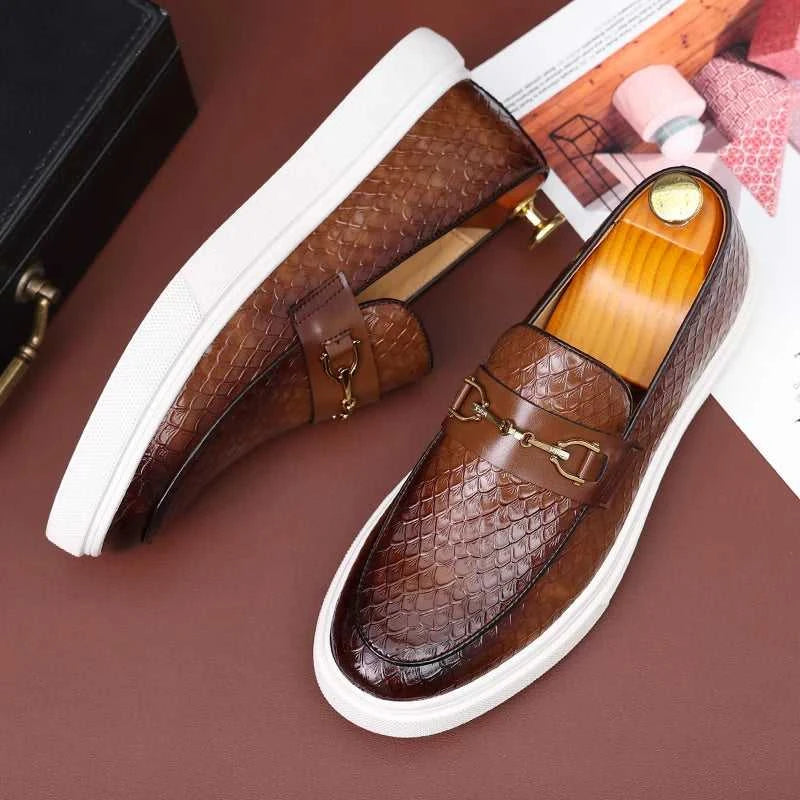 Fashion Men's Casual Shoes Embossed Leather Men Classic Retro British Style Tassels Loafers Mens Slip-on Outdoor Driving Flats The jack market .AU The jack market .AU Step Up Your Style: Trendy Shoes for Every Occasion! $ 101 14:193#S11 Black;200000124:200000364#39 (US 6.5);200007763:201336100