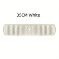Silicone Drain Mat, Kitchen Faucet Sink Splash Guard, Sink Draining Pad Behind Faucet,For Kitchen & Bathroom Countertop Protect The jack market .AU The jack market .AU Home $ 50 14:29#35CM White