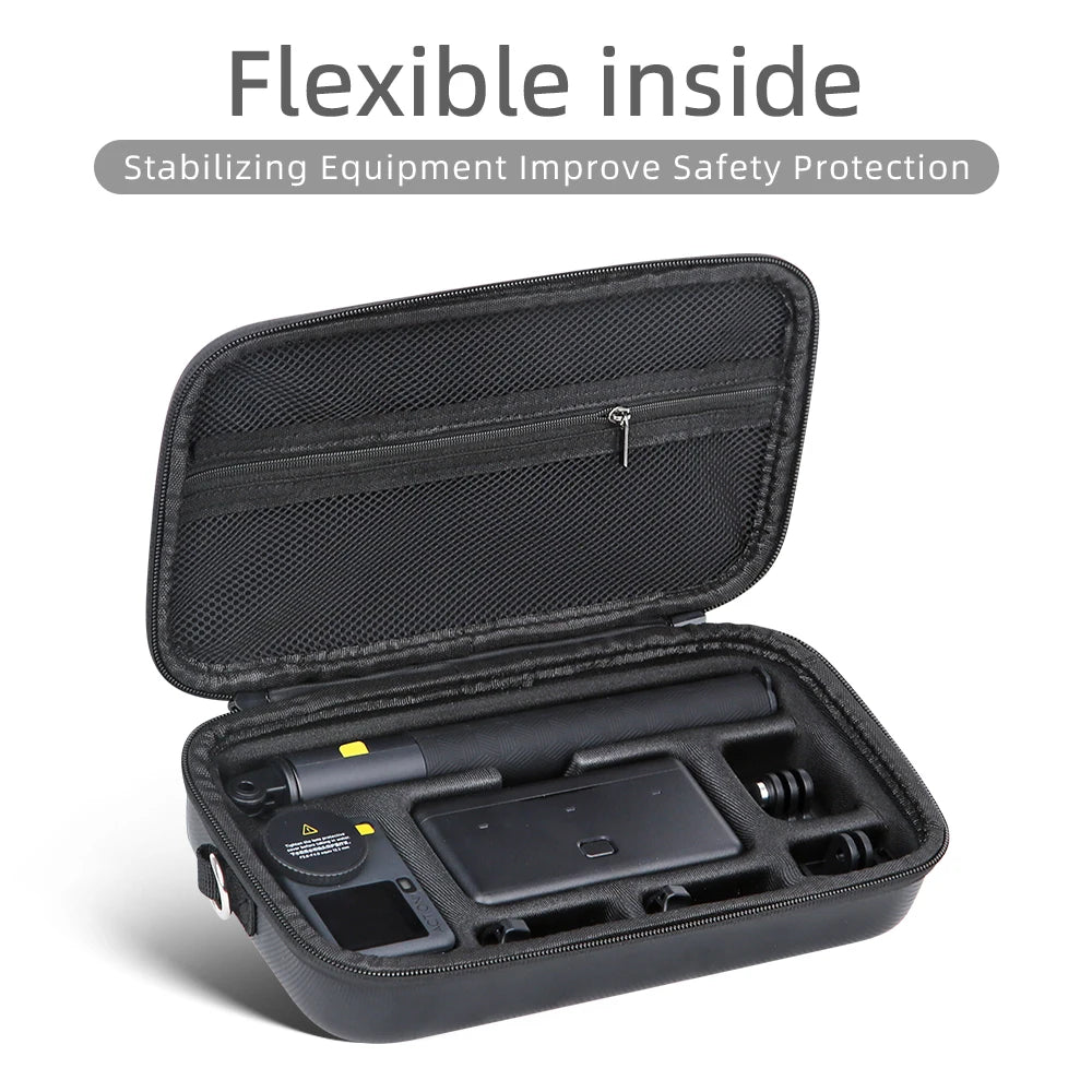 Storage Case For DJI Osmo Action 6 Portable Shoulder Bag Travel Carrying Box For DJI Action 6 Sports Camera Accessories