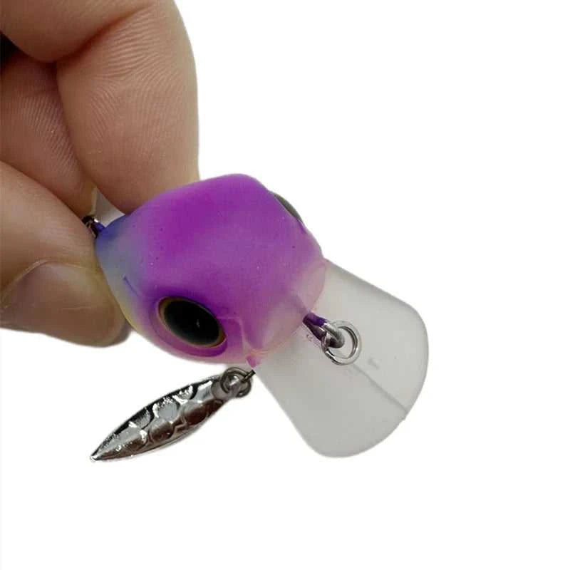 2g Micro Tappy Fishing Lures Crankbait Floating Wobblers Tongue Plate Fishing Spinners Spoon with Feather Rotates Bass Trout The jack market .AU The jack market .AU Fishing Gear $ 22 14:200006152#9;5:8022#2g