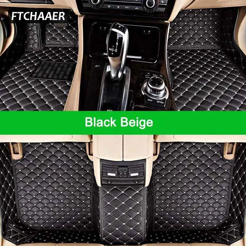 FTCHAAER Custom Car Floor Mats For Audi A8 Auto Carpets Foot Coche Accessorie