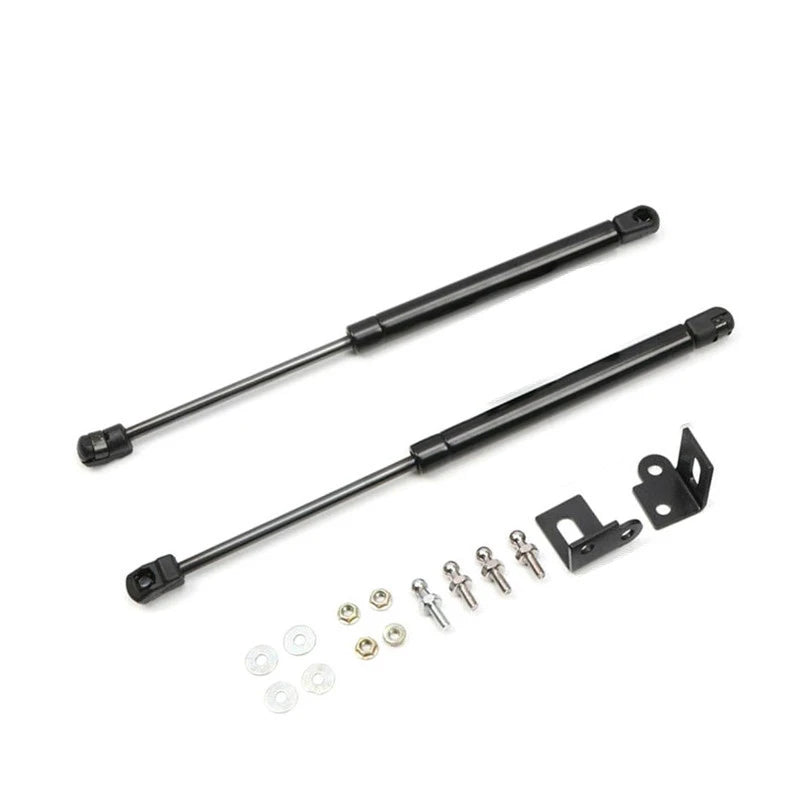 2x Car Front Engine Hood Bonnet Cover Spring Shock Gas Struts Lift Supports Props Rods For Ford Mustang 2015 - 2019