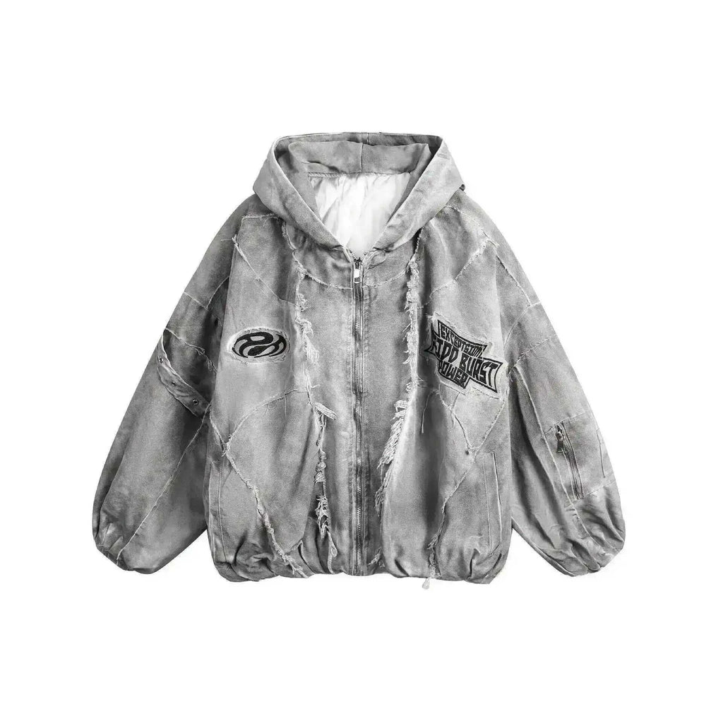 HKSH Autumn Winter New Men's Tide Original Design Techwear High Street Fashion Trend Vintage Jacket Chic Casual Coats Ins HK6132 The jack market .AU The jack market .AU Men Fashion $ 172 14:691#Gray;5:4182
