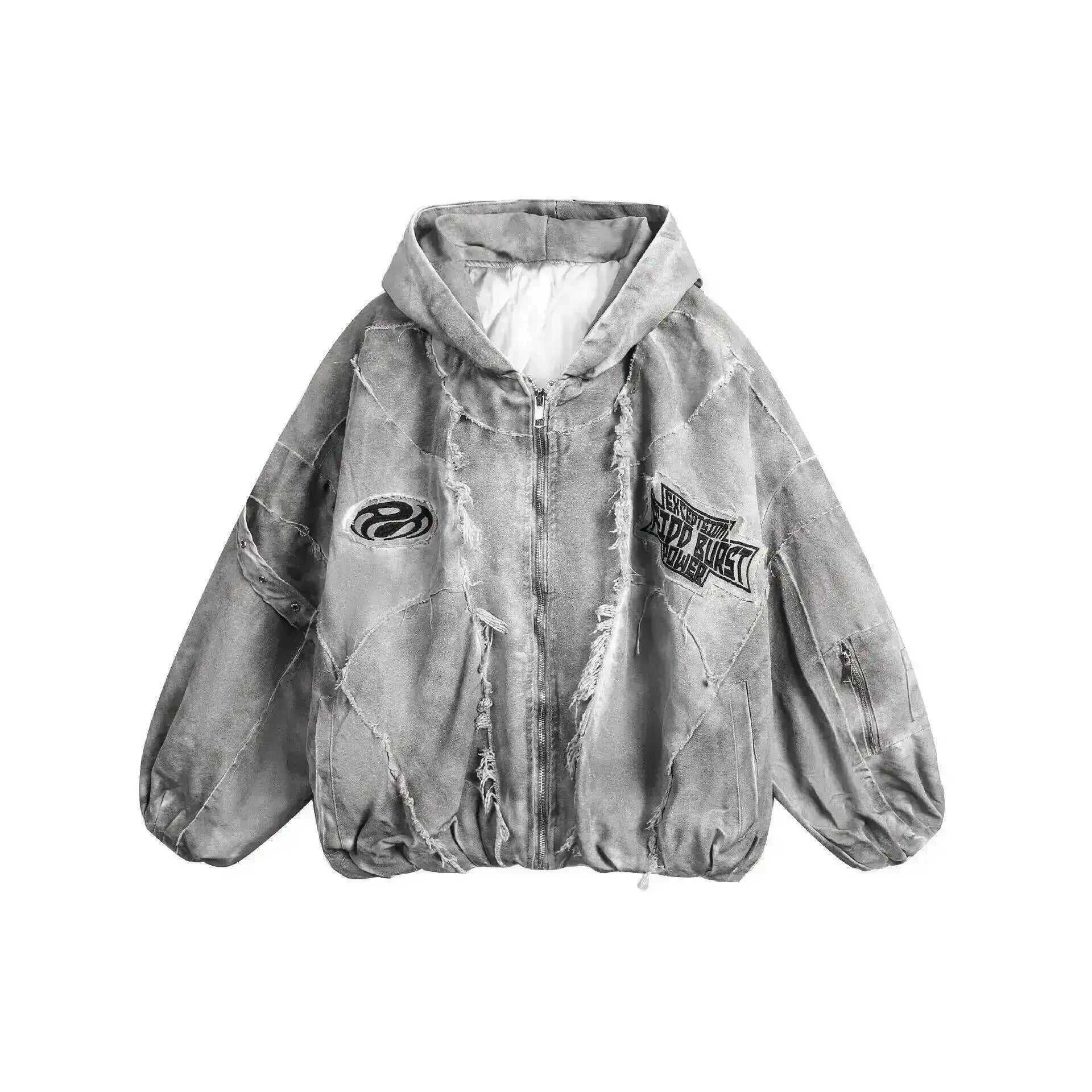 HKSH Autumn Winter New Men's Tide Original Design Techwear High Street Fashion Trend Vintage Jacket Chic Casual Coats Ins HK6132 The jack market .AU The jack market .AU Men Fashion $ 172 14:691#Gray;5:4182