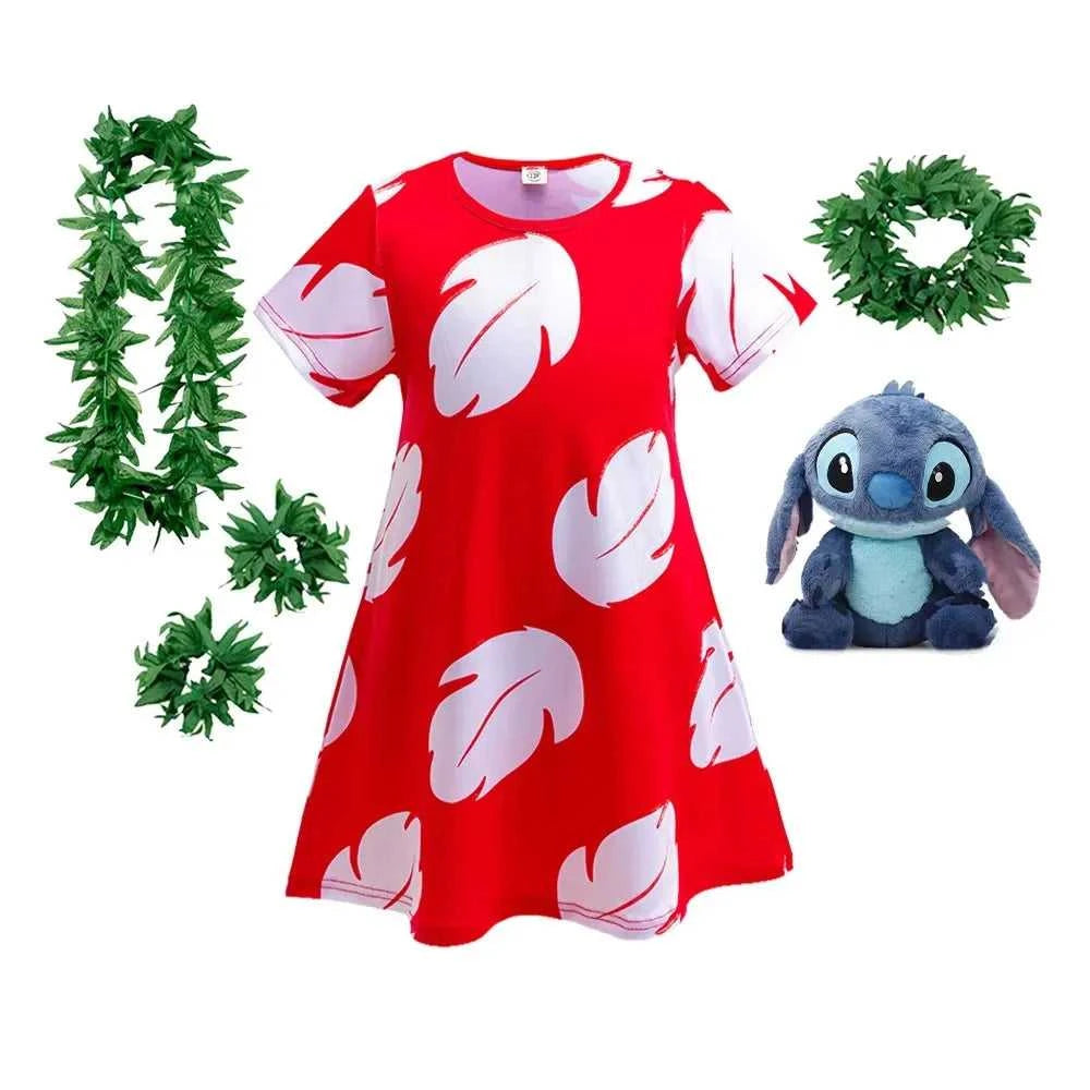 Lilo Costume for Girls Hawaii Princess Red Leaves Dress Up Outfits with Garland Kids Halloween Carnival Party Dresses The jack market .AU The jack market .AU Mum & Kids: Essential Products for Every Family $ 43 14:200001438#dress style 2;200000463:200004197#2T (Tag 100)