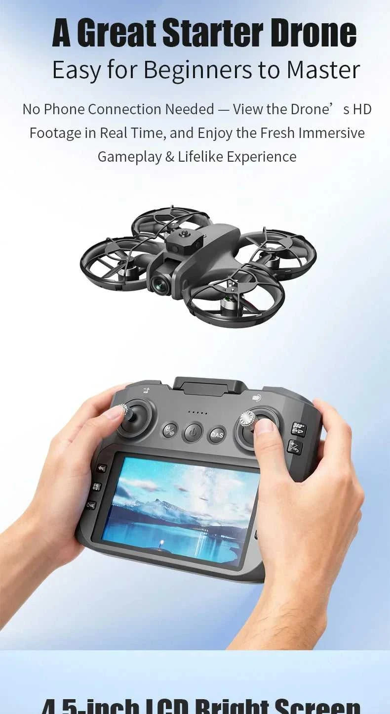 New U9 Aerial Drone 4.5-inch Large Screen RC 8K HD Electronic Adjustment Camera Hand Launch Intelligent Photography Aircraft The jack market .AU The jack market .AU Drones $ 115 14:193#U9-Brushless-8K