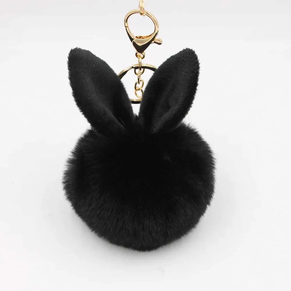 Furry Rabbit Ear Furry Ball Keychain Cute Rabbit Ear Plush Pendant Faux Fur Furry Rabbit Ear Bag Accessory Car Hanging Accessory The jack market .AU The jack market .AU Jewellery & Chains $ 47 14:1202#Brown