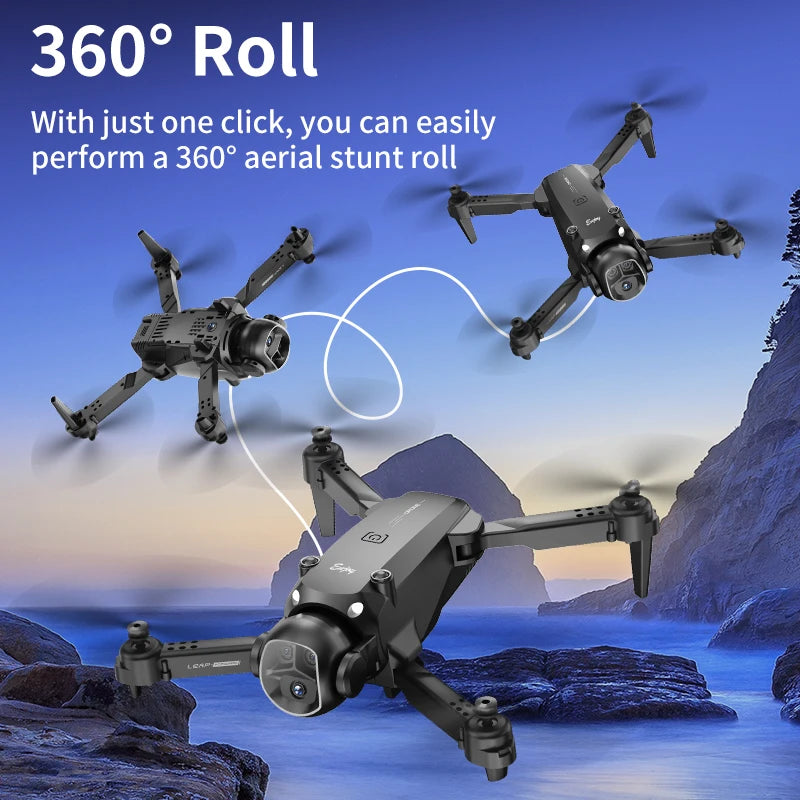 Lenovo E4 Drone 8K Aerial HD Gradient Flowing Light Dual-Camera Omnidirectional Obstacle Avoidance Brushless Motor GPS UAV