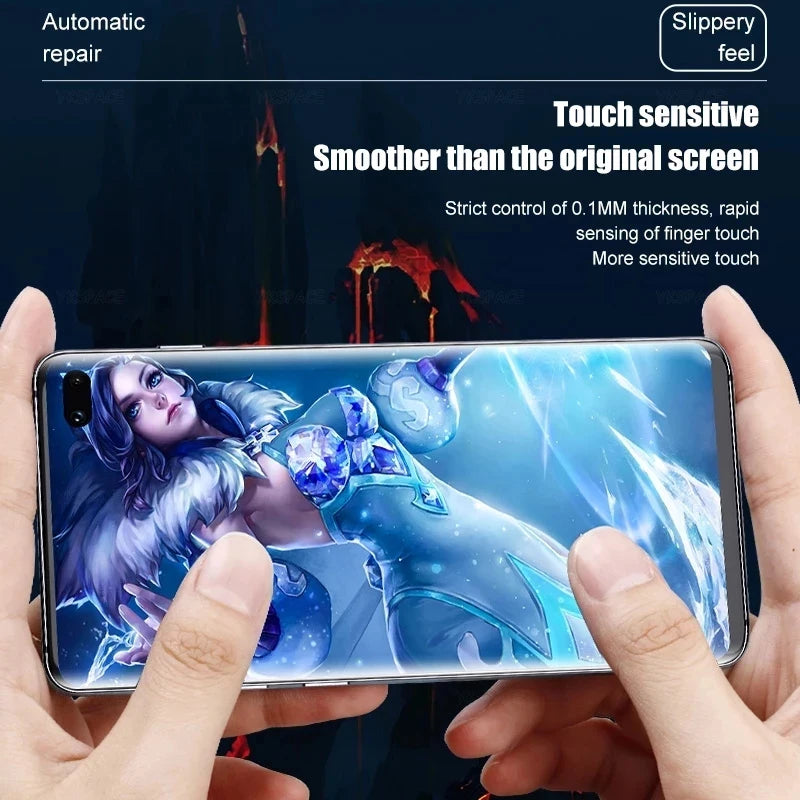 3Pcs Soft HD Clear Full Cover Hydrogel Film For OPPO Reno 3 4 5 6 7 8 8T 9 10 11 12 13 Pro Plus 5G TPU Screen Protector