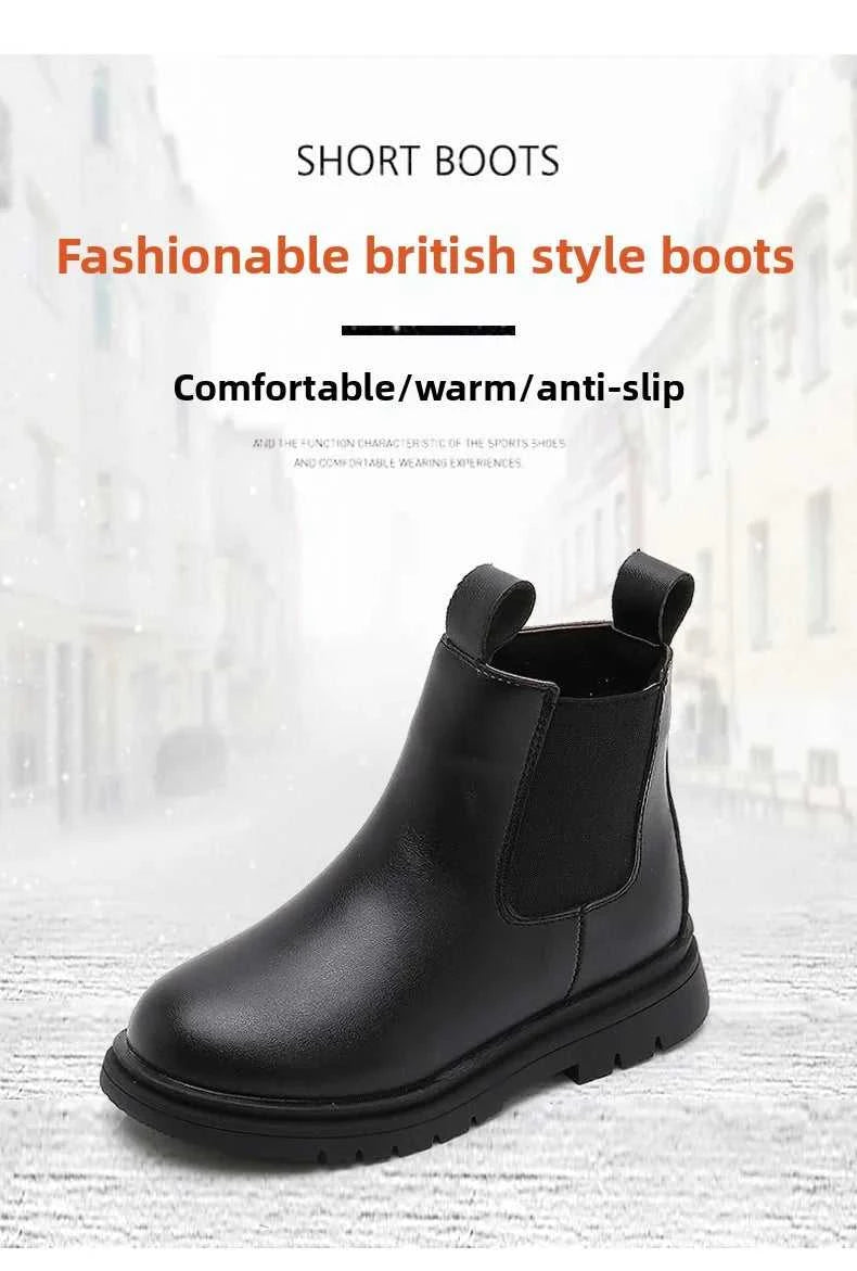 Size 27-37 Kids PU Leather Boot Warm Autumn Winter Children's Shoes Princess Girls Anti Slip Foot Warmer Snow Boots The jack market .AU The jack market .AU Mum & Kids: Essential Products for Every Family $ 43 14:365458#D-12Brown;200000124:150#27