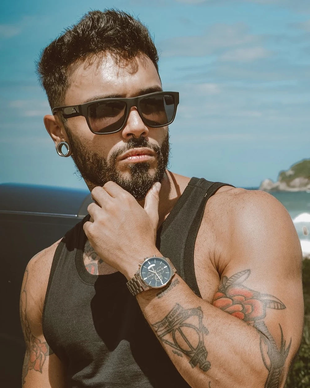 NIBOSI Mens Watches Top Brand Luxury Famous Men's Dress Watch Fashion Casual Military Quartz Wristwatches Saat Relogio Masculino