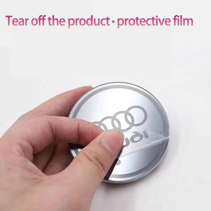 LED Light Car Water Cup Coaster Drinks Holder Mat for Audi A6L A3 A4 A5 A6 A7 A8 Q4 Q5 Q6 Q7 Q8 TT S3 S5 S7 S8 RS7 RS6 Sline b9