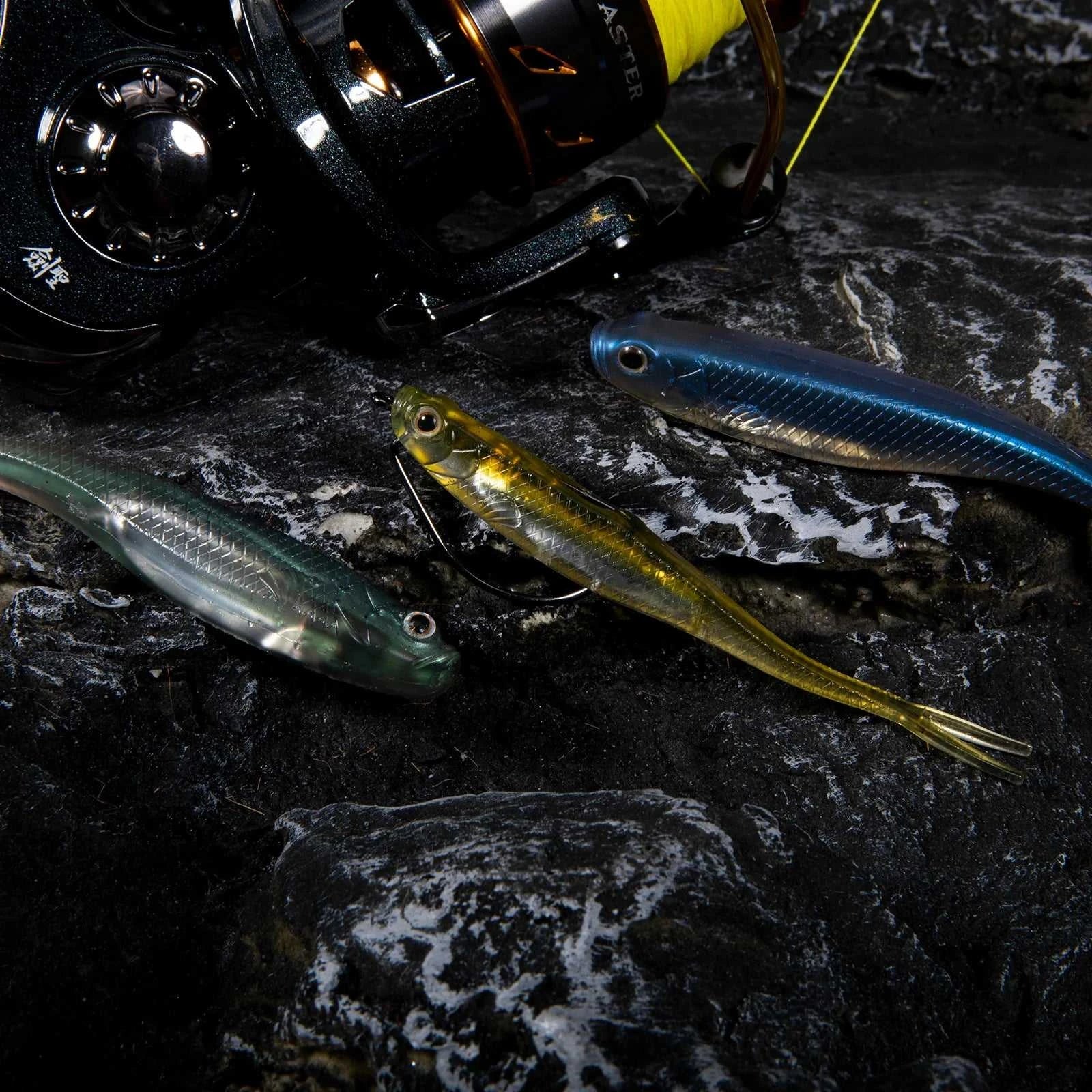 Dr.Fish 5/6pcs Fishing Soft Lure Plastic Saltwater Fork Tail Drop Shot Silicone Soft Bait Worm Bass Trout Pike Walleye Weedless The jack market .AU The jack market .AU Fishing Gear $ 24 14:202997806#Pink;200007763:201336100;5:8022#75mm-6pcs