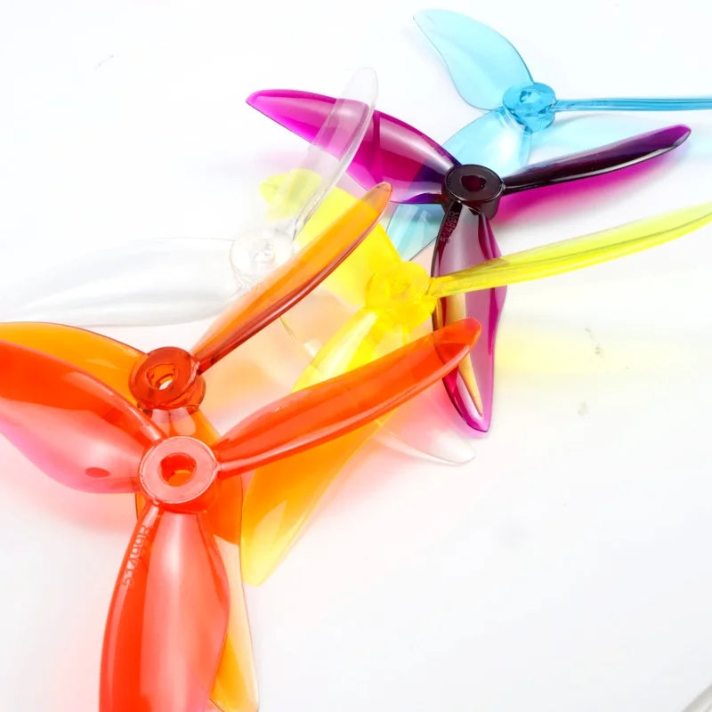 51499 2Pairs Purple Gemfan Hurricane  Props 5 Inch 3-Blade CW/CCW PC Propeller for RC Drone FPV Racing  2306 Motor Nazgul5 LAL5