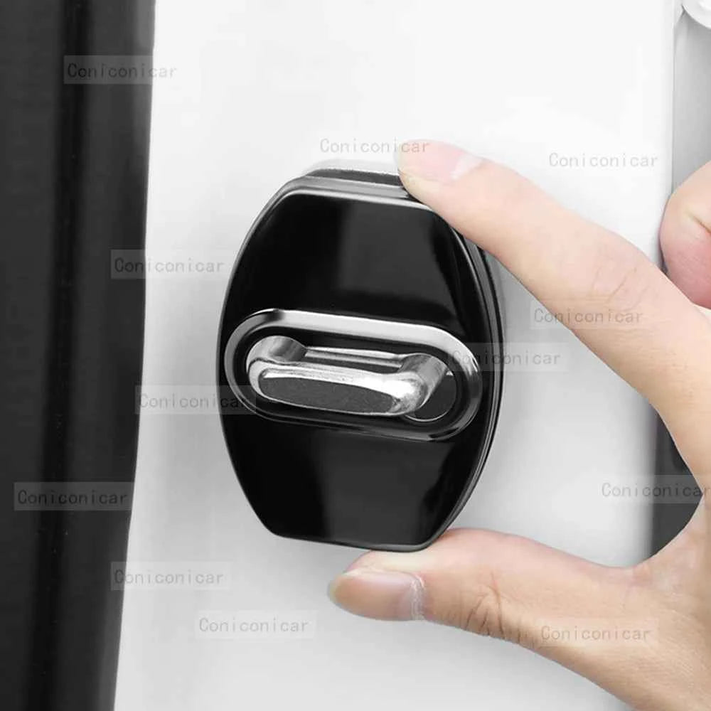 Car Door Lock Protector Cover Stainless Steel For GMC SIERRA 2015-2023 Protect Buckle Anti-rust Decoration Accessories