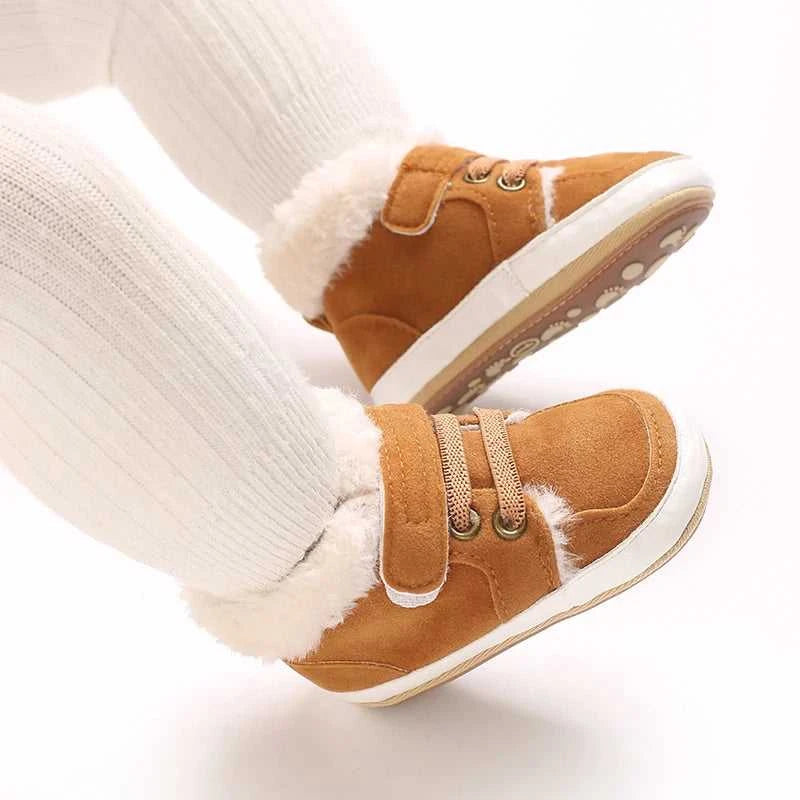 HAIZHIW Winter Baby Boy Girl High Tops Sneakers Rubber Anti-Slip Sole Fleece for Warmth Infant Newborn First Walking Crib Shoes The jack market .AU The jack market .AU Mum & Kids: Essential Products for Every Family $ 27 14:771#H-66BLACK;200000264:201336171
