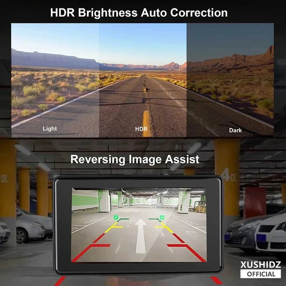 XUSHIDZ Q10 1080P NEW Dash Cam Night Vision Car DVR Vehicle Recorder Car Camera G-sensor HDR DVR Loop Recording Dashcam The jack market .AU The jack market .AU Home $ 60 200000182:29#Q10PRO n Rear Cam;200009160:100019035