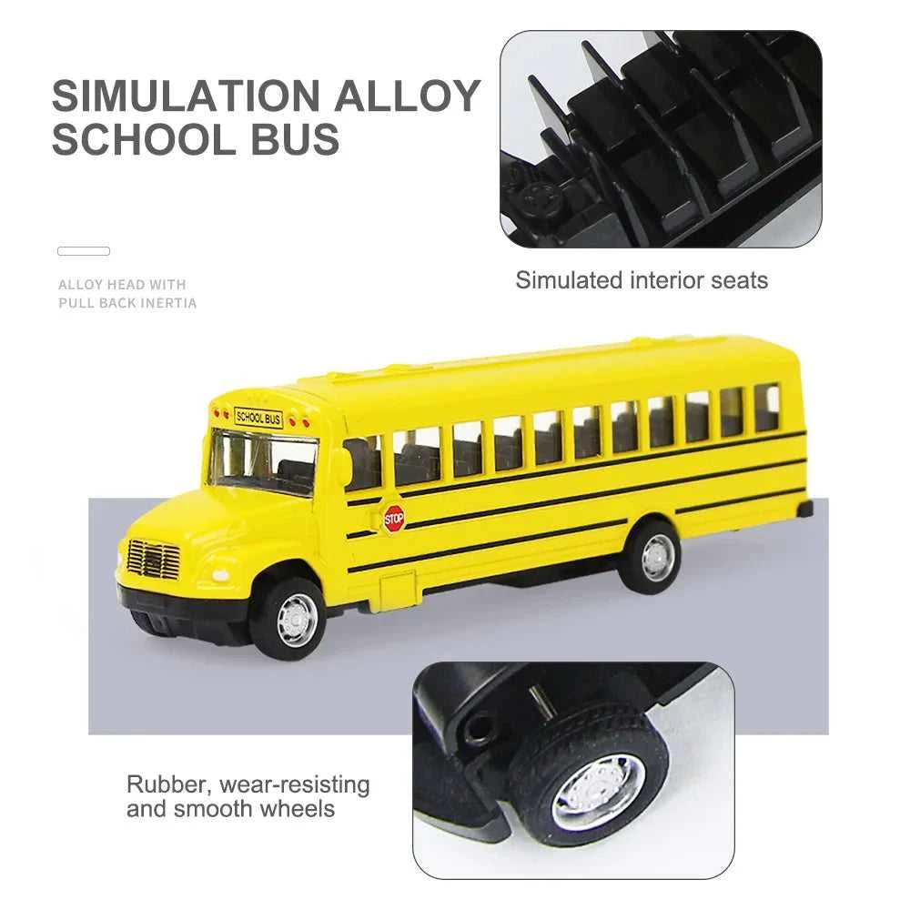 Simulation Alloy School Bus Inertia Toys Car Model Pull Back Car Interactive Toys Car Collection Educational Boy Gifts Toys The jack market .AU The jack market .AU Little Wonders $ 50 14:29#school bus