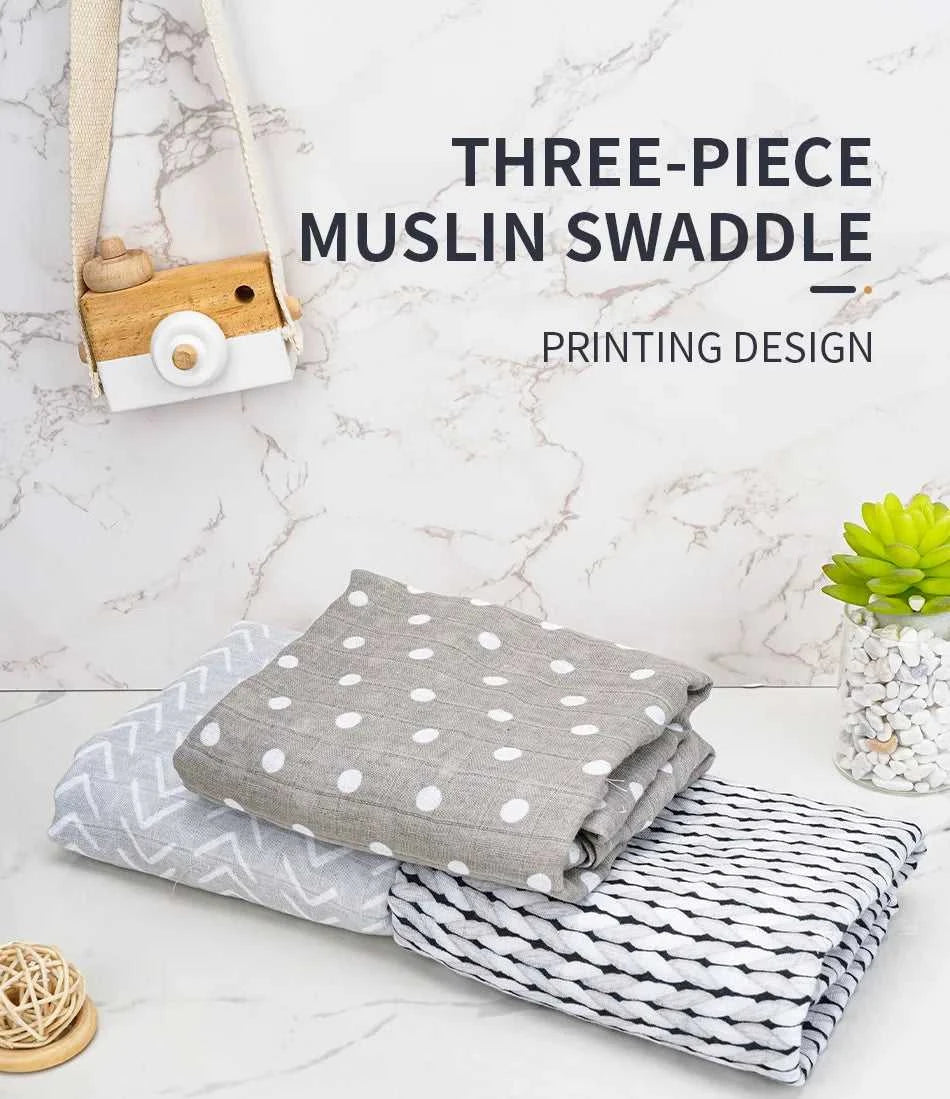 Baby 100% Cotton Muslin Swaddle Blanket Newborn Bath Towel Multi Designs Functions Baby Wrap Infant Quilt The jack market .AU The jack market .AU Mum & Kids: Essential Products for Every Family $ 28 14:1254#21;5:56964930#120x110cm