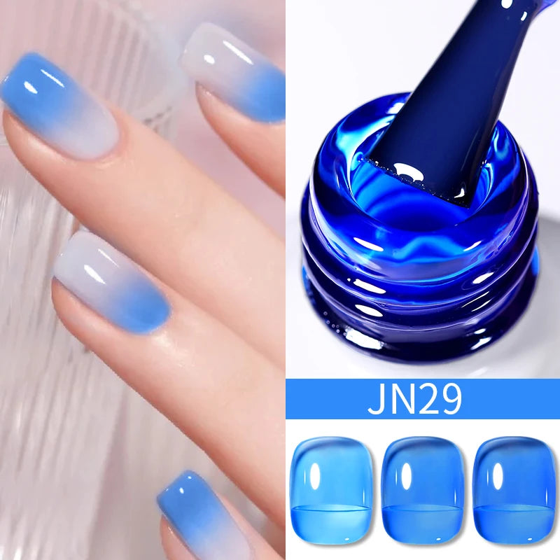 BORN PRETTY Neon Red Gel Nail Polish Yellow Green Summer Color Semi Permanent Varnish 10ml Soak Off UV LED Nail Art Manicure