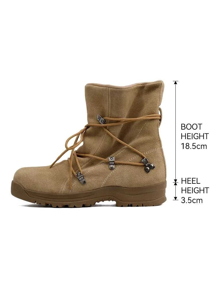 Maden Men's Vintage High-top Desert Boots Outdoor Cowboy Boots Indestructible Work Shoes Winter Safety Shoes The jack market .AU The jack market .AU Step Up Your Style: Trendy Shoes for Every Occasion! $ 119 14:771#Brown;200000124:200000898