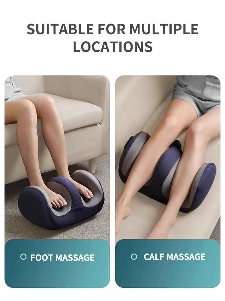 Super Big Foot & Leg Massager | Deep Tissue Shiatsu with Heat & Kneading for Stress Relief & Relaxation