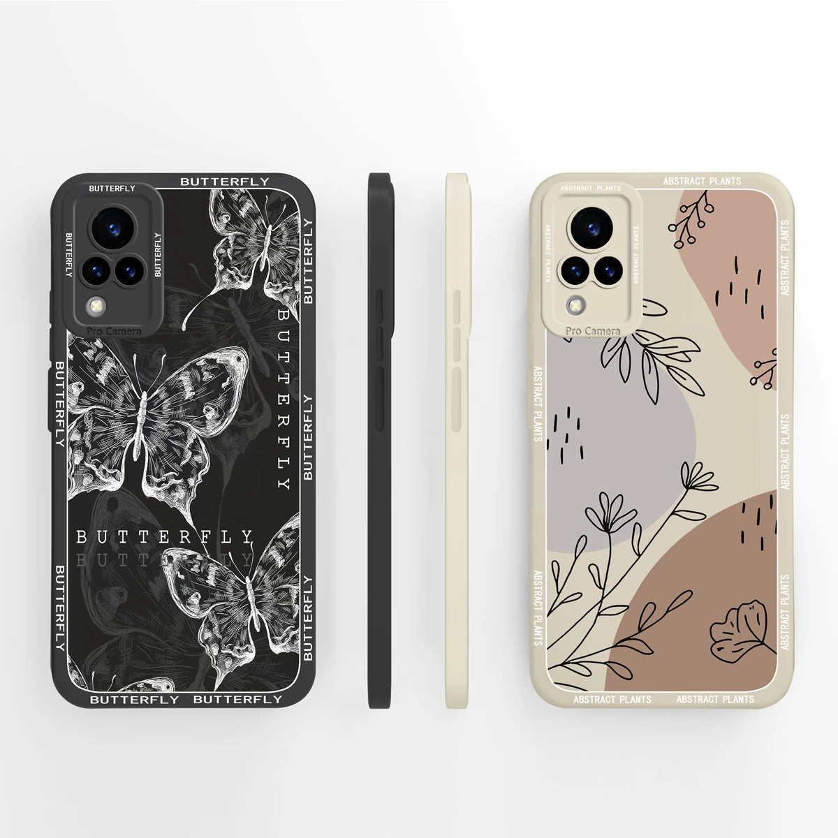 Vivo V21 Liquid Silicone Case - Full Coverage Anti-Drop Protection, Stylish & Soft Back Cover