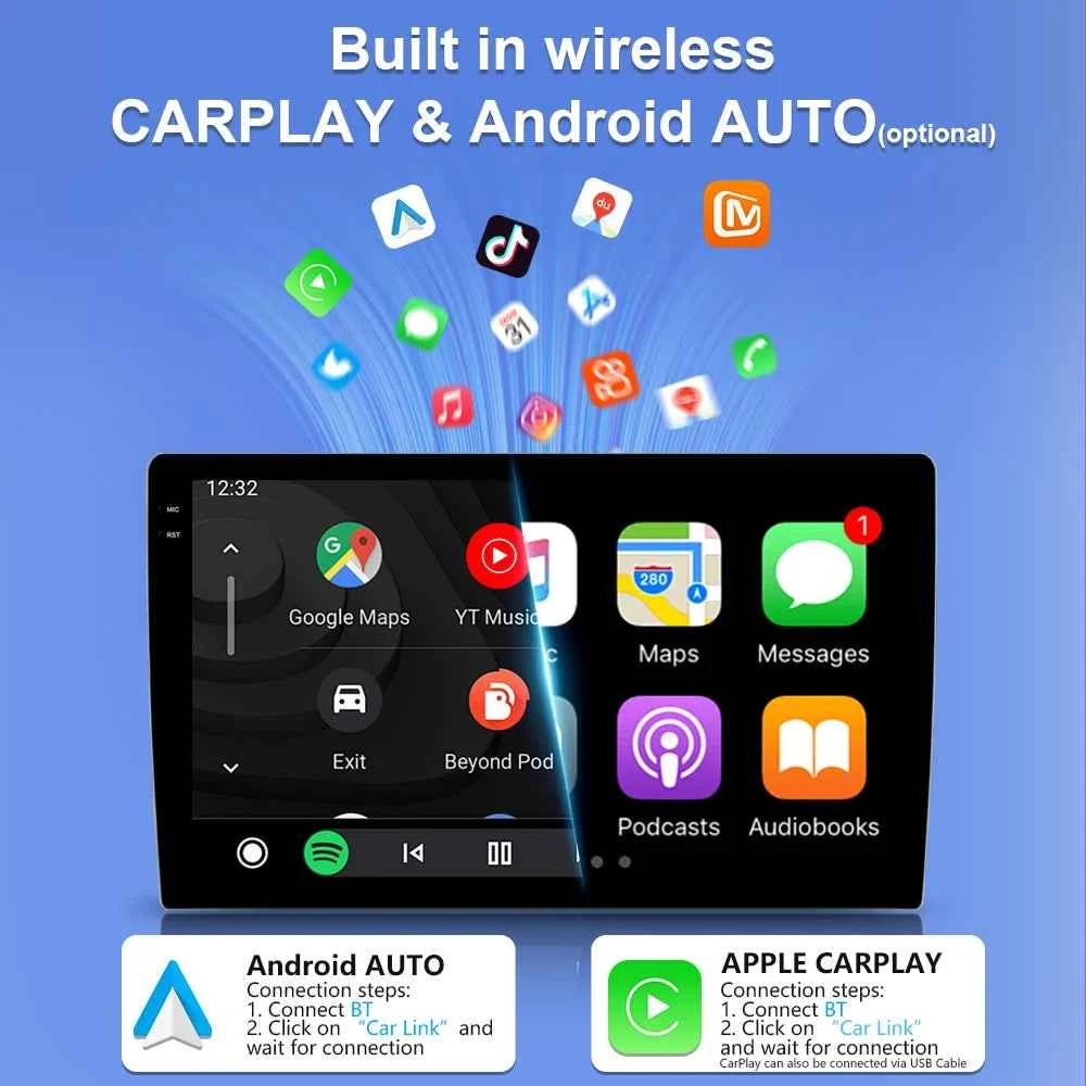 Android 16 Carplay For Iveco Daily 2006-2018 Video Car Radio GPS Navigation Car Monitor Autoradio No 2din Screen GPS DVD Video