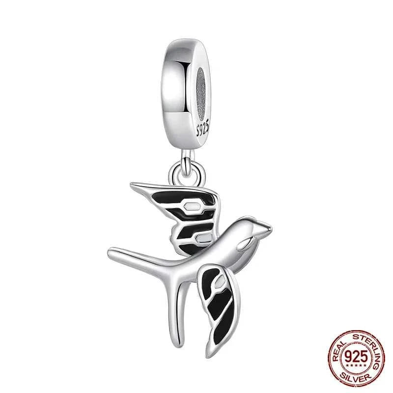 925 sterling silver owl flamingo woodpecker feather charms fit original bracelet charm bead necklace Diy female jewelry The jack market .AU The jack market .AU Jewellery & Chains $ 50 200000226:202006807#SMC6222