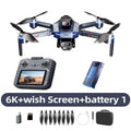 Lenovo GT8 Drone 8K Professional Dual Camera GPS FPV Brushless Motor Optical Flow Hovering Folding Quadcopter 4K RC Dron Toys The jack market .AU The jack market .AU Drones $ 126 14:193#Blue-6k-Battery1