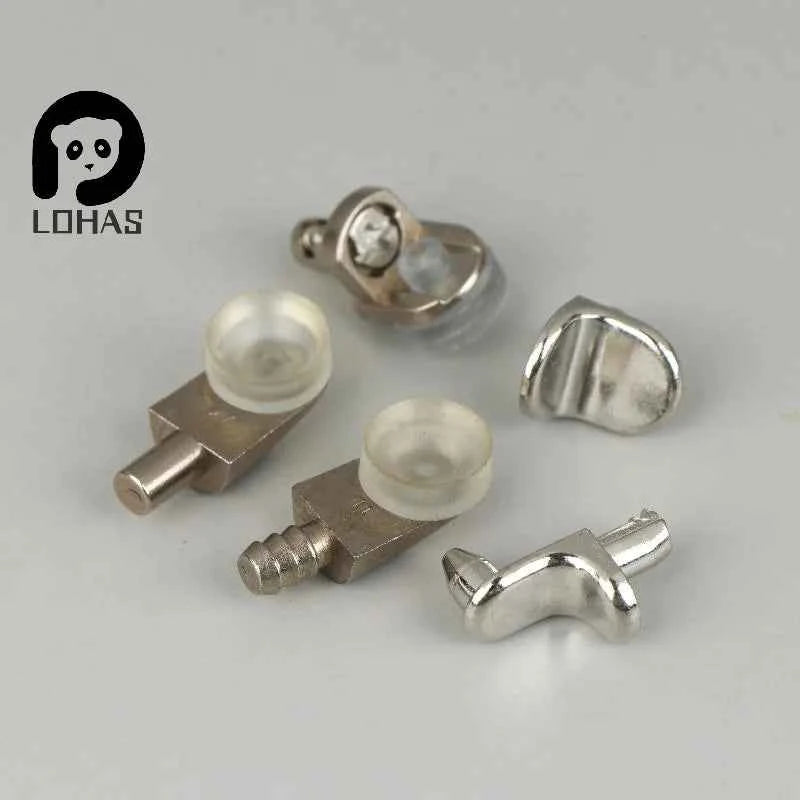 10Pcs Shelf Support Studs Pegs Pins Plugs Cabinet Seperator Fixed Wooden Glass Layer Board Furniture Bracket Holder Accessories